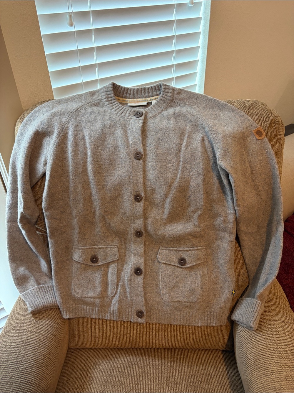 Fjallraven Wool Cardigan NWT